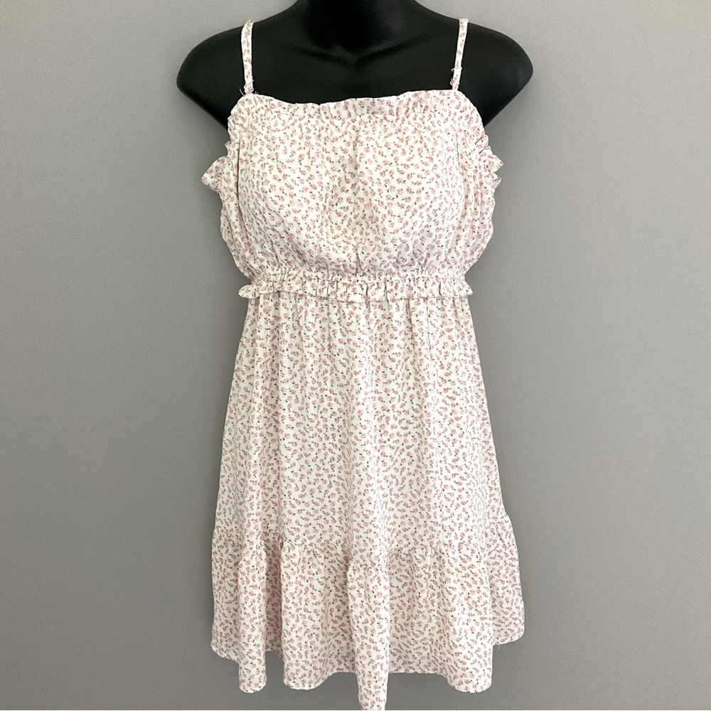 NWT, Jessica Simpson, size M, pink floral dress